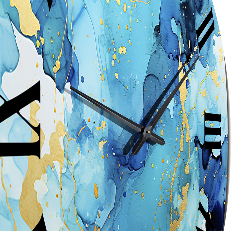 Horloge murale abstraite Love Spirit, Très grand