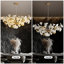 Lustre en céramique à 8 lumières L40 pouces Kholton-979975545