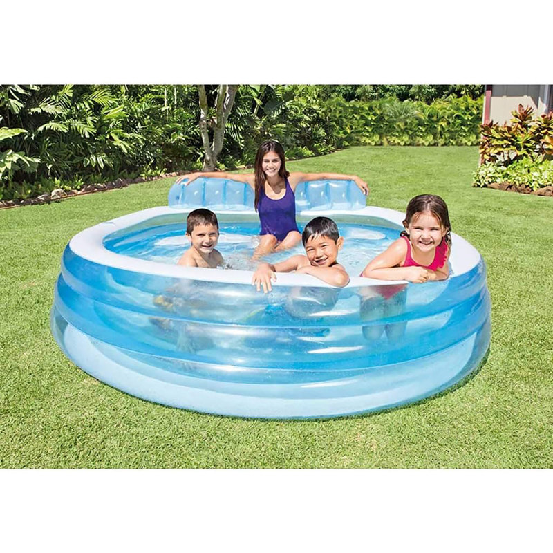 Round 76cm H x 216cm W x 224cm L