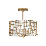 Farrah Ailith 4 - Light Single Drum Pendant