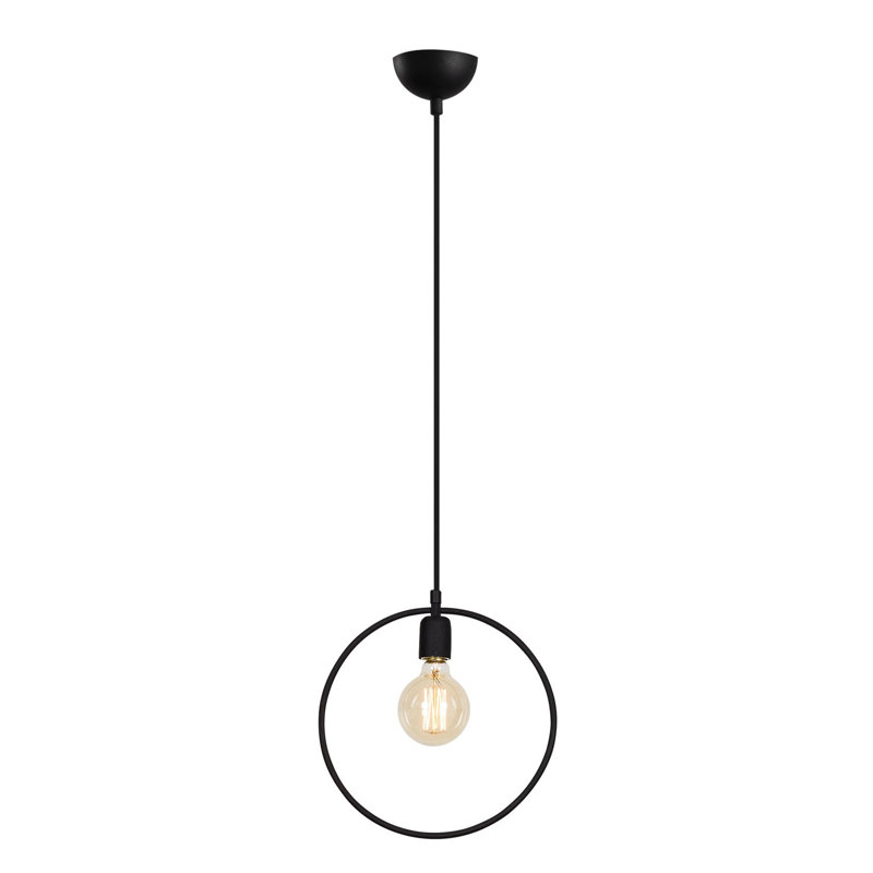 1 - Light Matte Black Unique/Statement Pendant