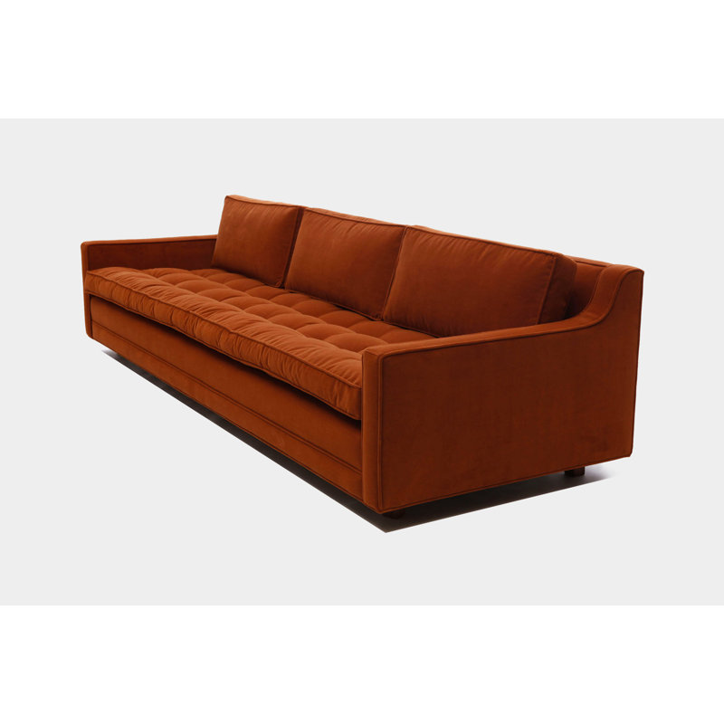Sofa, Aged Velvet Cognac