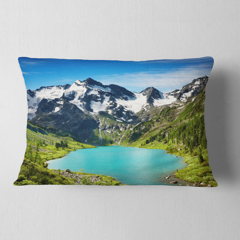 Coussin lombaire Landscape Mountain Lake