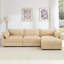 Canapé modulaire en chenille-1228102947