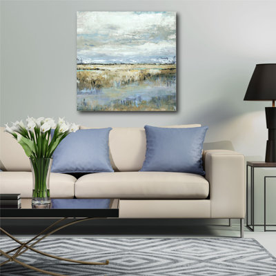Coastal Marsh - Reproduction d'art sur toile tendue