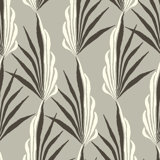 Areca Palm - Warm Gray Wallpaper