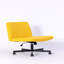 Chaise de bureau Linen Criss Cross