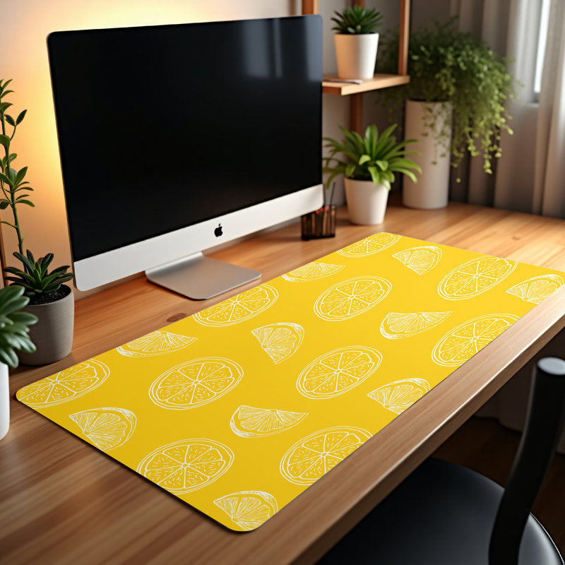 Polyester Desk Pad, 23.6x13.8