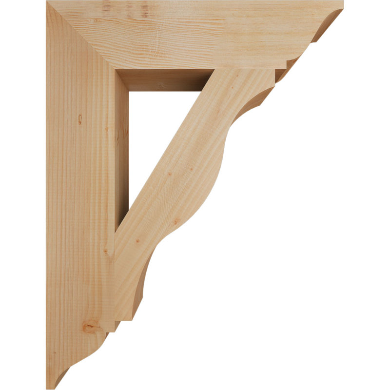 Support traditionnel Funston, H 34 po x l 5,5 po x P 26 po, Douglas, Lisse