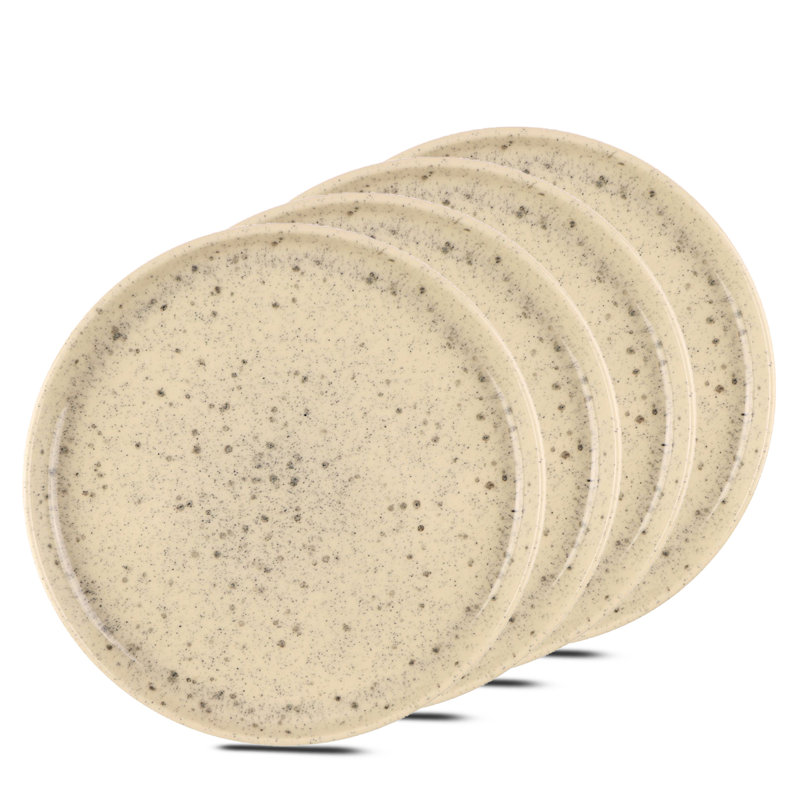 Assiette plate en grès 11 po Ariel Commercial, Beige