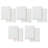  100% Turkish Cotton ADORNIA Scallop 2PC Hand Towel Set-1818243194-1818243179