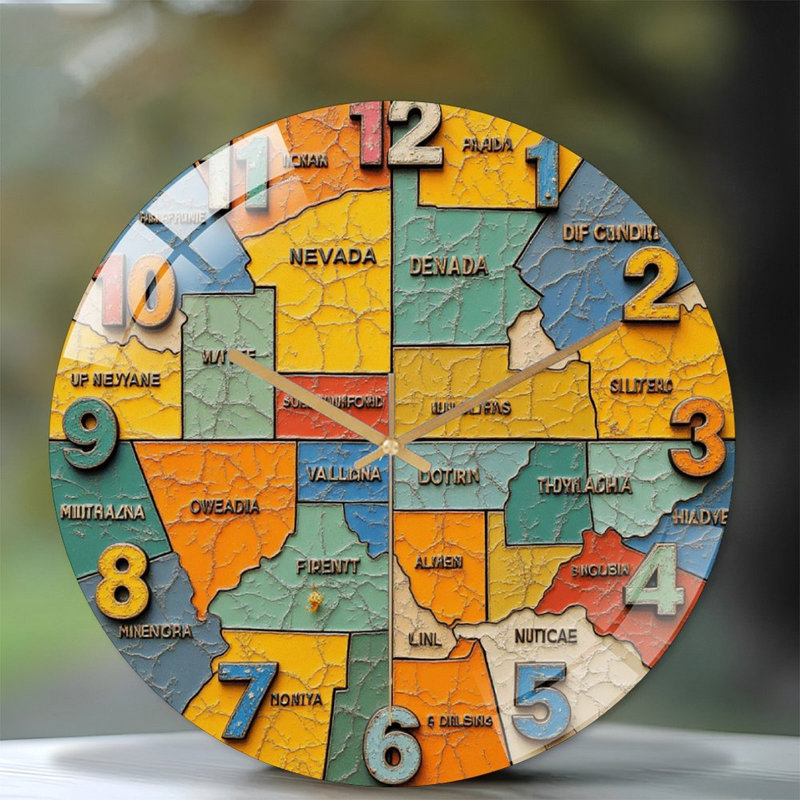 Horloge murale 12 po