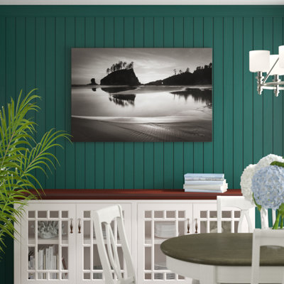 Little James Island Reflection by Alan Majchrowicz - No Frame Print on Canvas