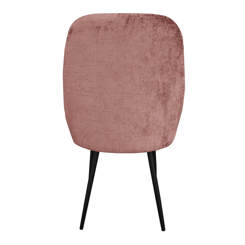 Misty 48cm H Upholstered Side Chair, Pink