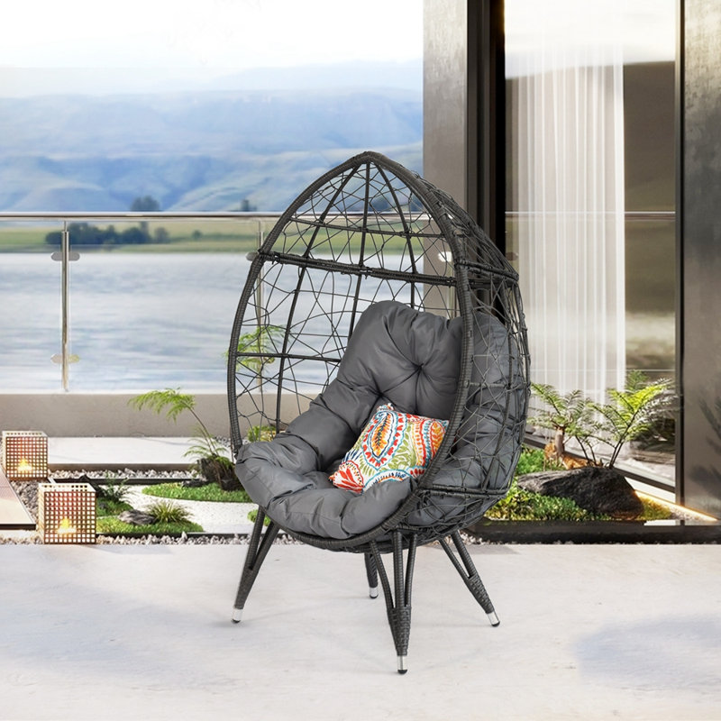 Fauteuil à œufs avec support Suzue