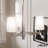 Nolita 3 Light Shaded Modern Linear Chandelier