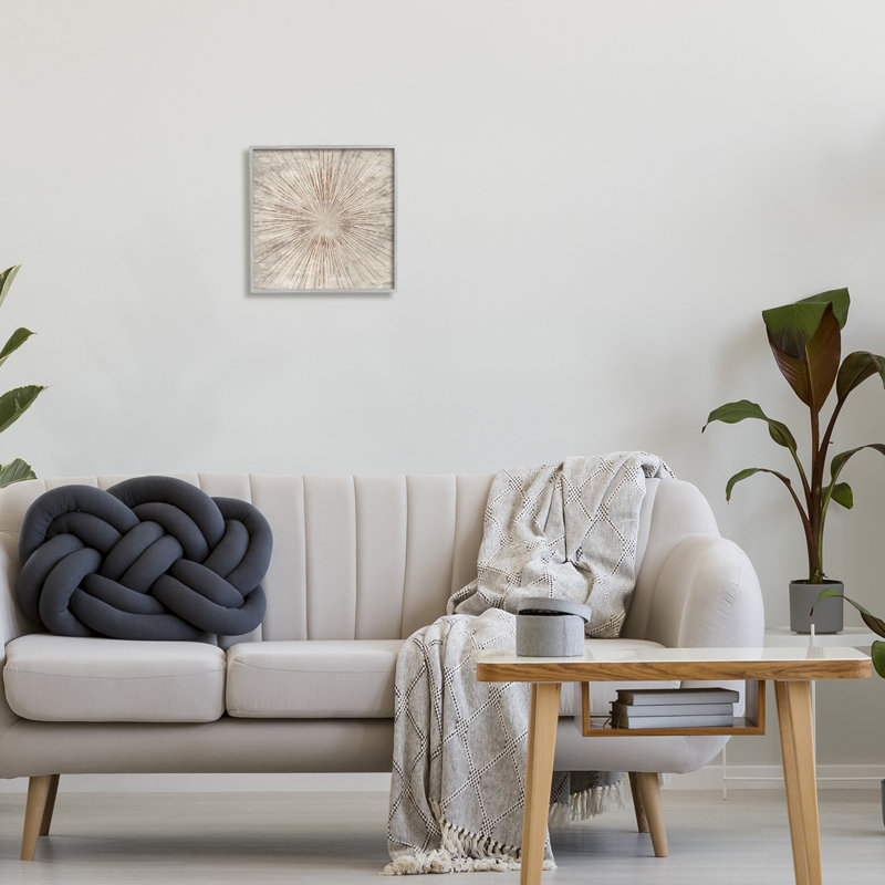 «Burst Of Brown» par Kim Allen, Estampe numérique Farmhouse, H 12 po x l 12 po x P 1,5 po