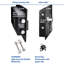 Coffre-fort de sécurité électronique à double porte Viking