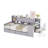 2 Drawers Daybed With Desk And Bookcase-412112773-415187657