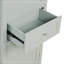 Grande armoire de rangement pour salle de bain avec tiroirs et tablettes réglables