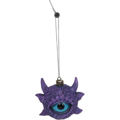 Mordor Legendary Fantasy Purple Eye Of The Dragon Hanging Ornament Figurine