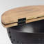 Table basse en bois et fer