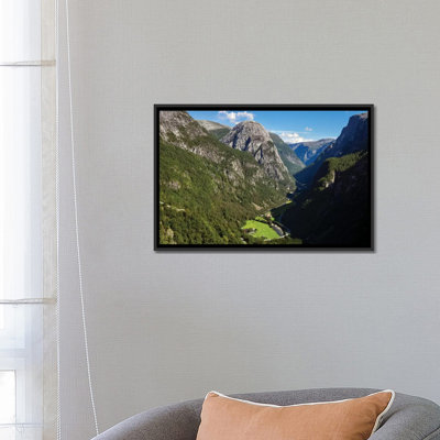 " Scenic View Of Naeroyfjord Valley From Stalheim Hotel, Stalheim, Norway " by Panoramic Images
