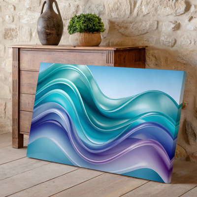 Reproduction d'art sur toile abstraite