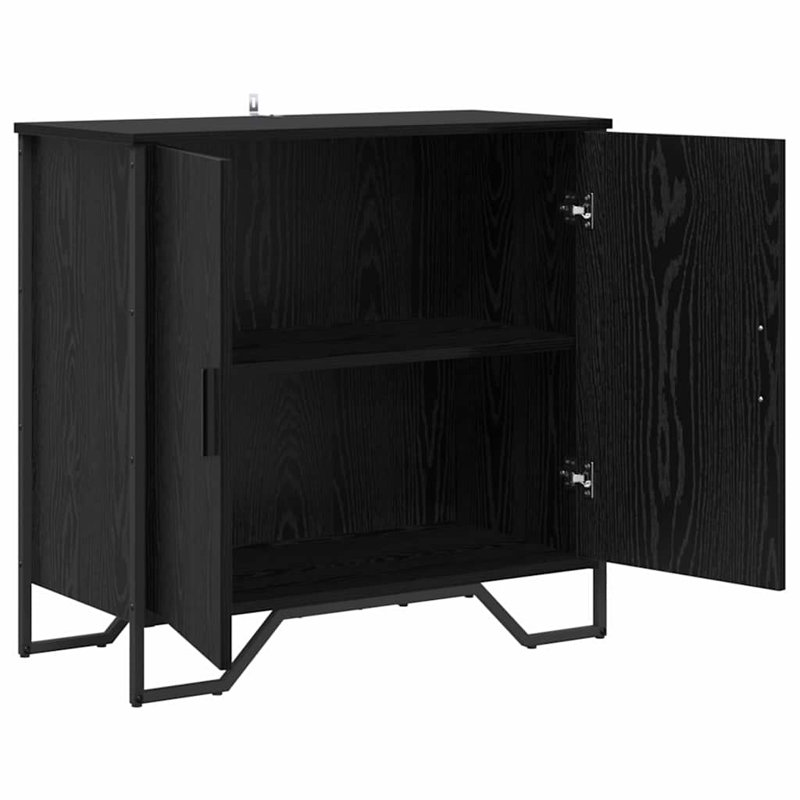 Accent Cabinet, Black Oak