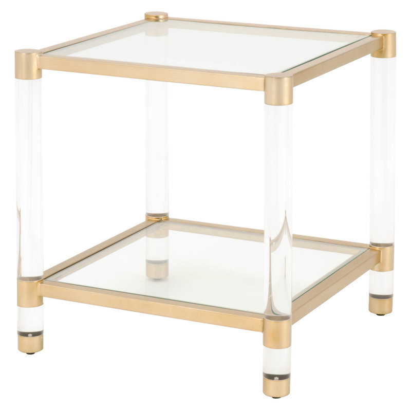 Table de bout Camdyn, Lucite