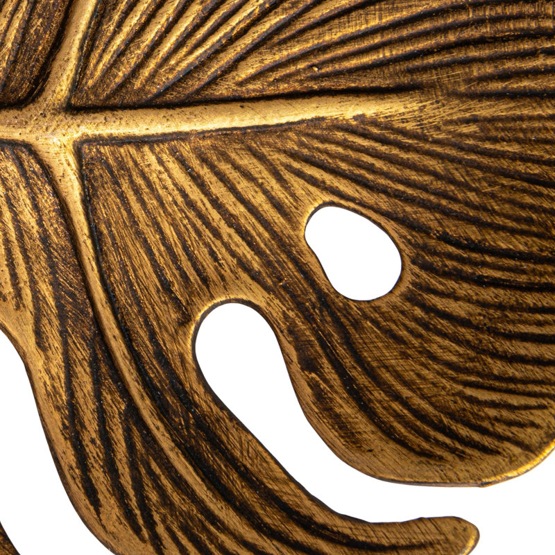 Élégance antique feuille Monstera