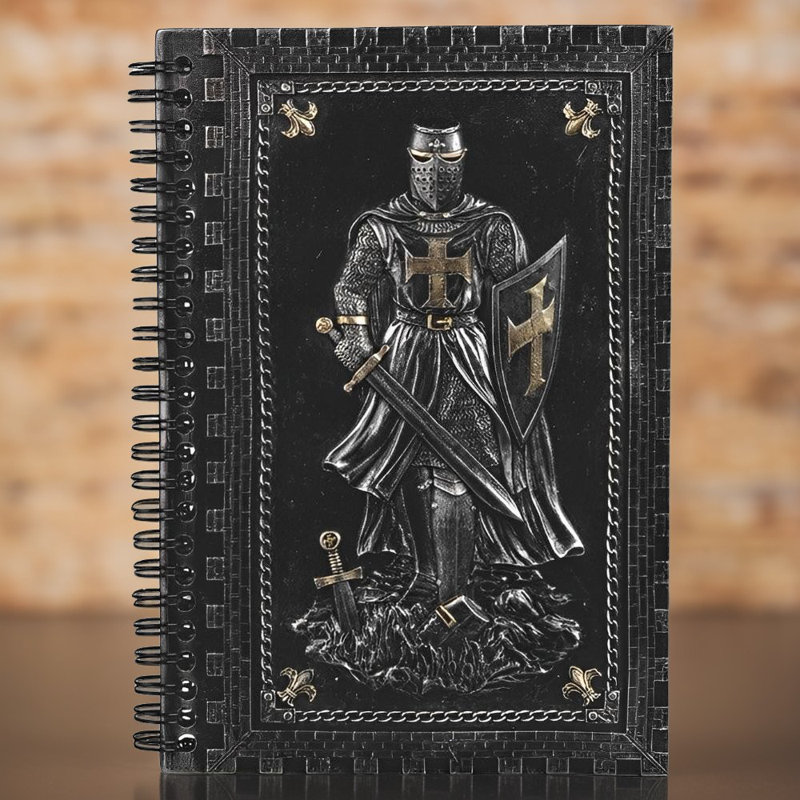 Cahier croisé de 8,5 po, Noir