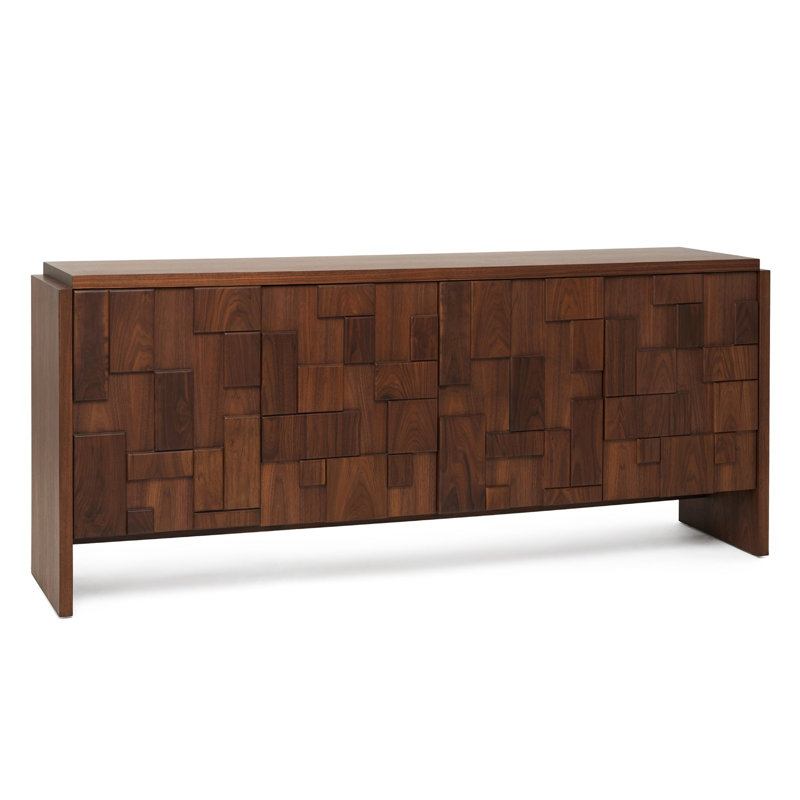 Louise 76'' W Solid Wood Sideboard