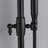 8" Rainfall Shower And Handheld In Matte Black For Relaxing Experience Head With Durability