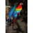 Two Large Parrots on a tree - Bronze Statue -  Size: 43"L x 28"W x 67"H. 