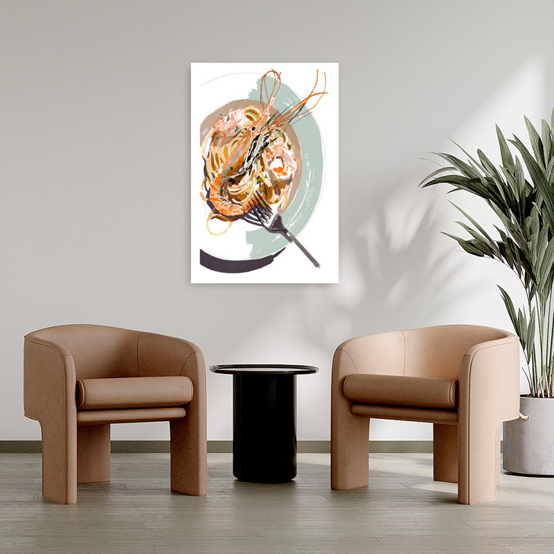 Art mural contemporain Gourmet, 36" H x 24" W