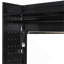 Lit superposé simple avec 4 tiroirs de rangement, rail suspendu, bande lumineuse et tablettes intégrées et 2 panneaux perforés, 3 couleurs disponibles-27255022