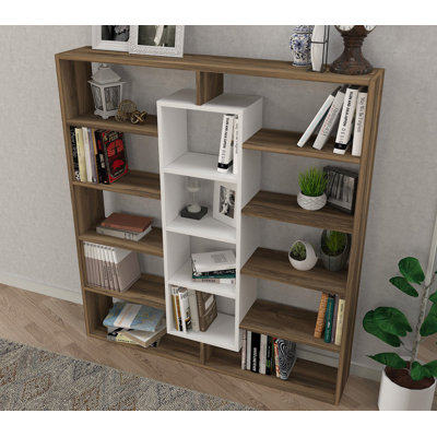 135.7cm H x 125cm W Library Bookcase