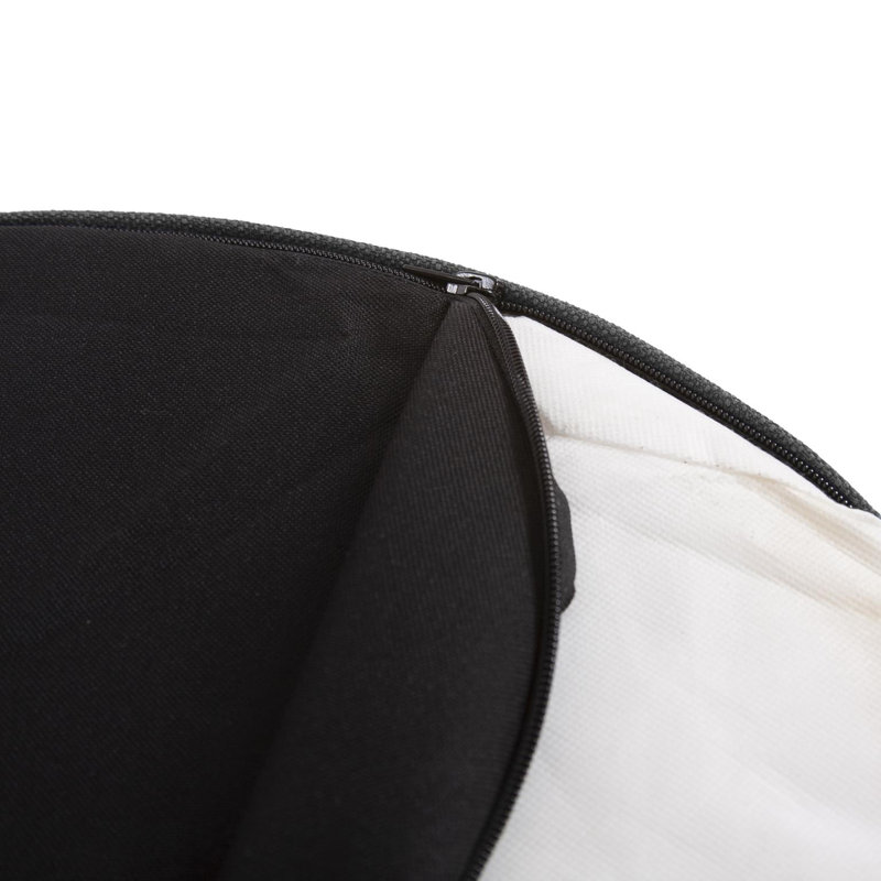 Contreras Faux Leather Ottoman, Pecan Faux Leather