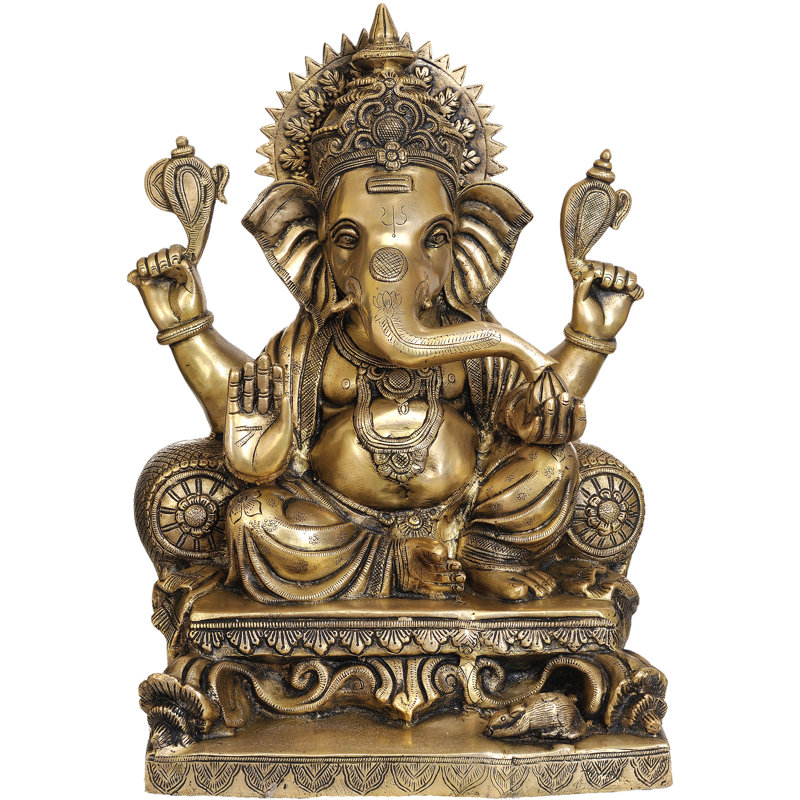 Grand seigneur Ganesha Granting Abhaya