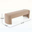 Banc long et élégant Blaine