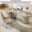 Bureau de luxe léger en pierre frittée-40680133