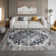 Vintage Oriental Machine Washable Area Rug