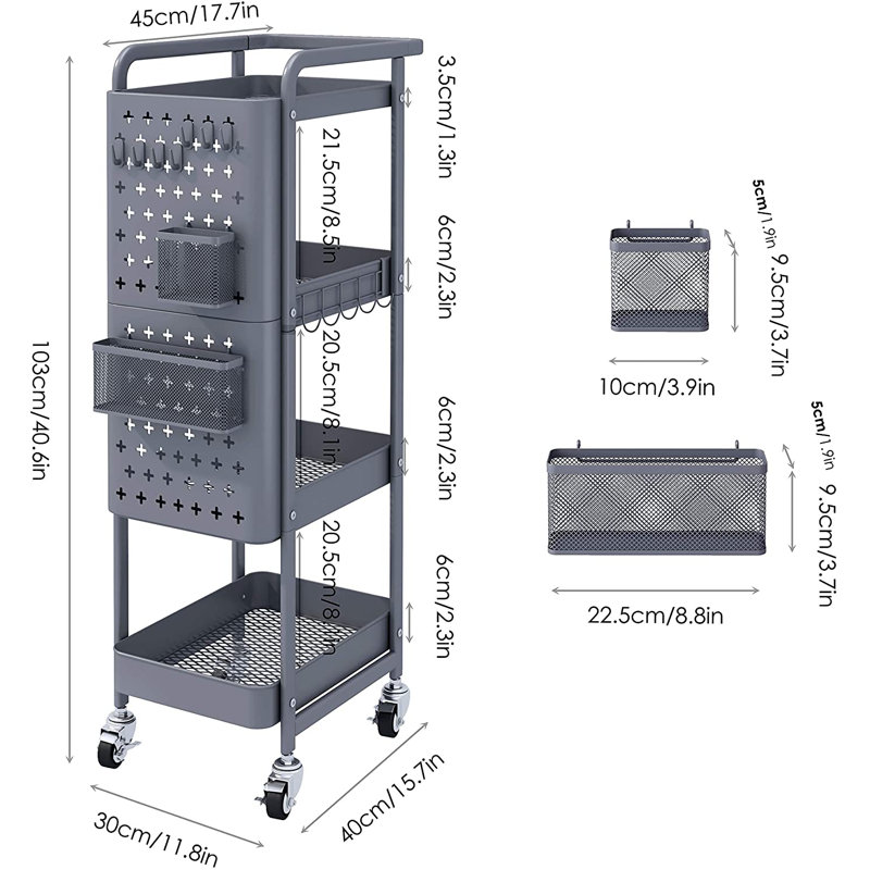 Metal Bar Cart