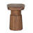 Ekta Solid Acacia Wood End Table, Brown