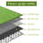 Grass Plastic Deck Tiles