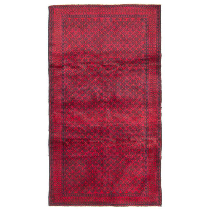 Teimani Red Rug 3'5" x 6'5"