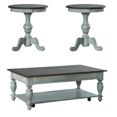 Ensemble de tables basses Cassady avec deux tables de bout