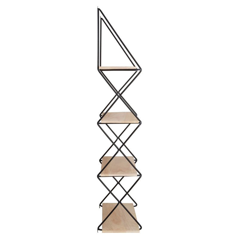 Bilst 4 Piece Solid Wood Tiered Shelf