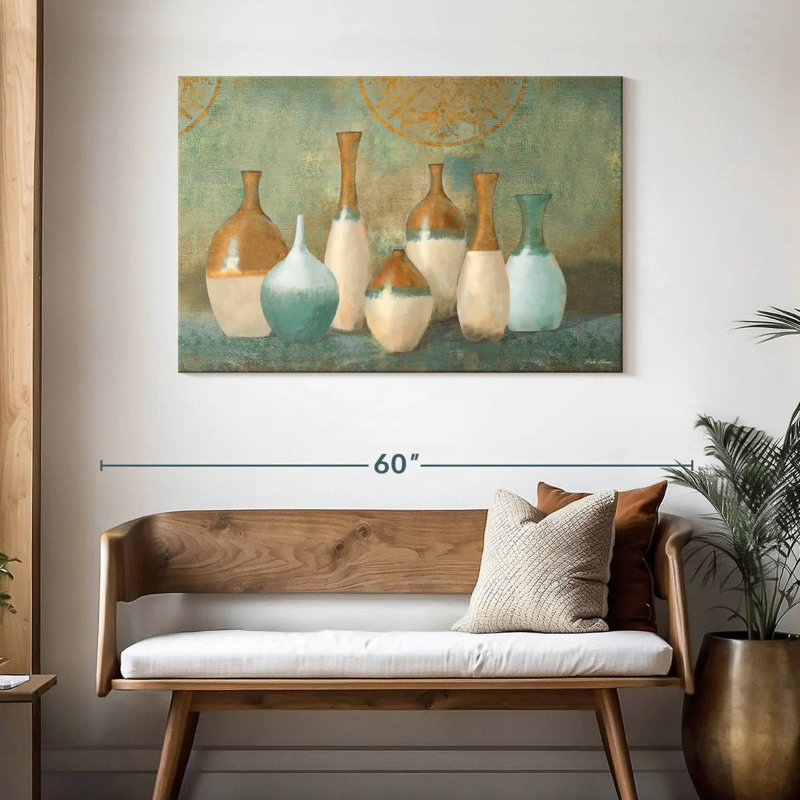 Senne Ivory Vessels, 30" H x 45" W